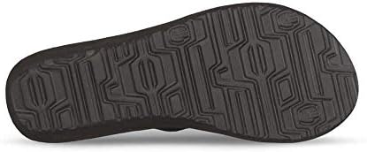 Teva Women's W Mush Mandalyn Wedge Ola 2 Flip-Flop, Black, 9 M US | Image 4