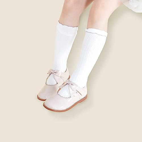 Image of Felix & Flora Toddler Little Girl Mary Jane Dress Shoes - Ballet Flats for Girl Party School Shoes