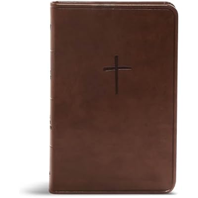 CSB Compact Bible, Brown LeatherTouch, Value Edition: Christian Standard Bible, Brown, Leathertouch, Value Edition