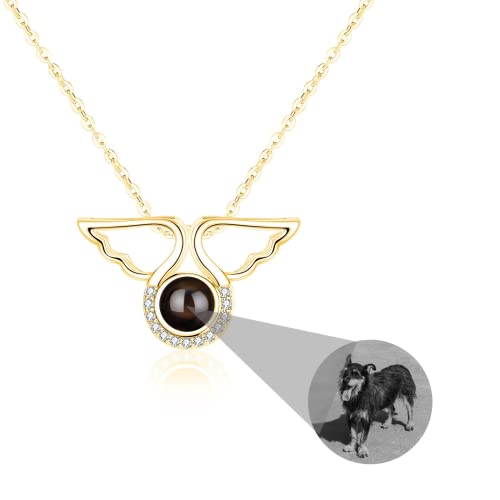 Collier de projection de photos personnalisé jinfu le cadeau de mémoire idéal