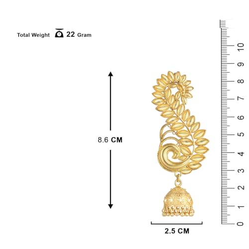 Image of JFL - Jewellery for Less Gold Plated Copper Earrings For Women