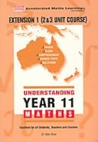 Understanding Year 11 Extension 1 Maths 1875462112 Book Cover