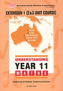 Paperback Understanding Year 11 Extension 1 Maths Book