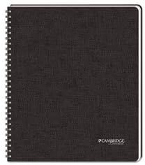 Mead - MEA06100 - Black Hardbound Subject Notebook