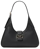 kate spade new york Women's Nouveau Shoulder Bag, Black Pebbled Leather
