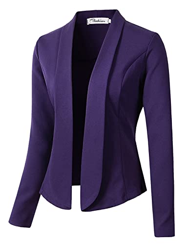 Letuwj Jaqueta Casual de Manga Longa Feminina