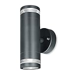 4lite Marinus Outdoor Up Down Wall Light (Anthracite) Rust Free IP54 Rated Exterior Wall Lamp - 4L2/2309-4Yr Guarantee
