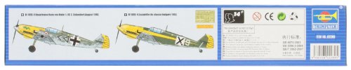 Messerschmitt BF 109E-4 Trumpeter 02289 kit de modélisme moyen détaillé - 6