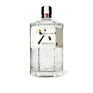 ROKU GIN | 6 japanische Botanicals | Meisterhaft destilliert in Japan | für einen perfekt ausbalancierten Geschmack, 43…