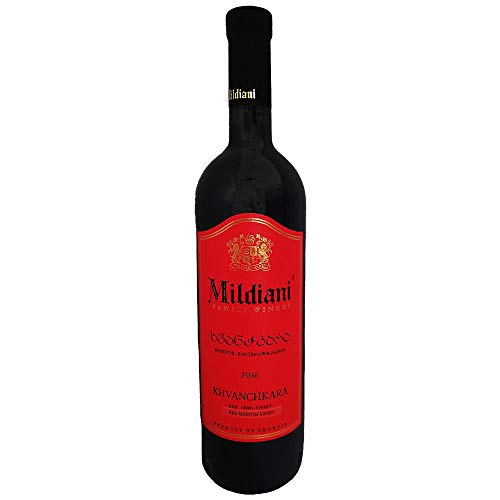 Rotwein aus Georgien Mildiani"Khvanchkara" Ñ‡Ñ€ Cover