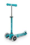 HÖHENVERSTELLBAR, MITWACHSEND: Damit Dein Scooter immer zu Dir passt, ist die Lenkerstange von 49-67cm verstellbar, somit ist ein langer Fahrspaß mit deinem mini Kickboard garantiert. Die Belastbarkeit beträgt maximal 50kg