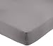 Amazon Basics Drap-housse en microfibre Gris foncé 160 x 200 x 30 cm