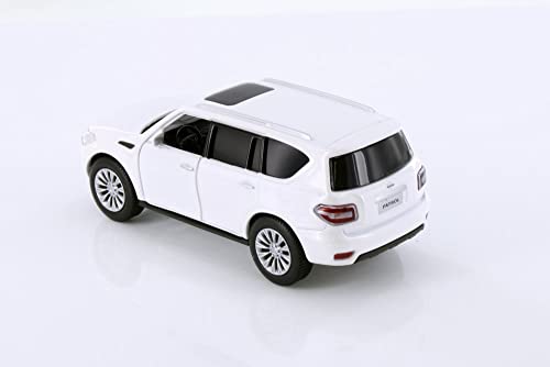 Nissan Patrol Y62, White TM15213W - Modelo 1/36 miniatura 2