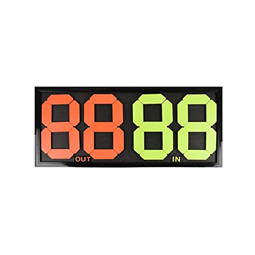 Reloj marcador digital 4 dígitos para fútbol y deportes
