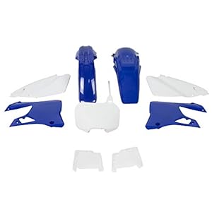Hecasa Restyle Plastic Kit Compatible With 1996-2001 Yamaha Yz125 Yz250 Body Work Fairing Set Blue+White 10 31c48cewj+l. sl500 . ss300