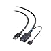 Produktbild Cable Matters aktives USB Verlängerungskabel (USB 3.0 Verlängerung 5m, USB Stecker auf Buchse) mit Invertieradapter und Signalverstärker für Oculus Rift S, HTC Vive, Valve Index, Webcam und mehr - 5 m