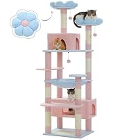 ✨引き取り限定✨ペテペラキャットタワーお花 Amazon | PETEPELA(ぺテぺラ) キャットタワー 大型猫用 コンパクト