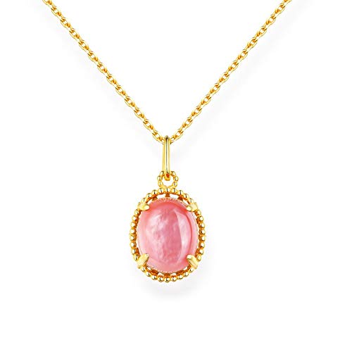 Collier en cristal rose tendance et polyvalent avec pendentif goutte d'eau en argent