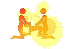 Threesome Sex Positions Erotic Vinyl Sticker for Sexy Bedroom Time