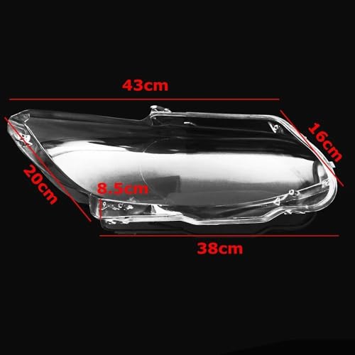 Couvercle coque d'abat-jour phare E92 E93 protection en polycarbonate durable - 5