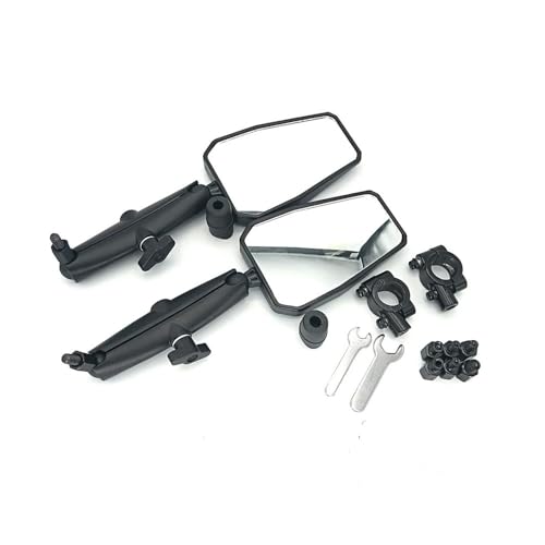 Espejo retrovisor moto antirroturas plegable de 360 grados para evitar golpes en parkings