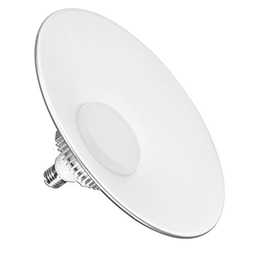Sararoom 50W LED de Alta luz de la baha, 5000LM Lmpara Industrial LED, IP54 Impermeable taller de la lmpara -6500K Blanco frio -E27 Zcalo, para estadio,plaza,sala,fabrica,almacn