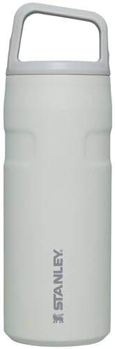 Image of Stanley IceFlow Cap and Carry Water Bottle | Wide Mouth Twist Lid | Lightweight & Leakproof for Travel & Sports | Insulated Stainless Steel | BPA-Free