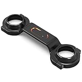 100% nuevo y de alta calidad. Estabilizador de Horquilla para Motocicleta Harley Sportster 883 XL883L, 1200 XL1200L, Iron XL883N, Forty Eight 2014s(Orange)