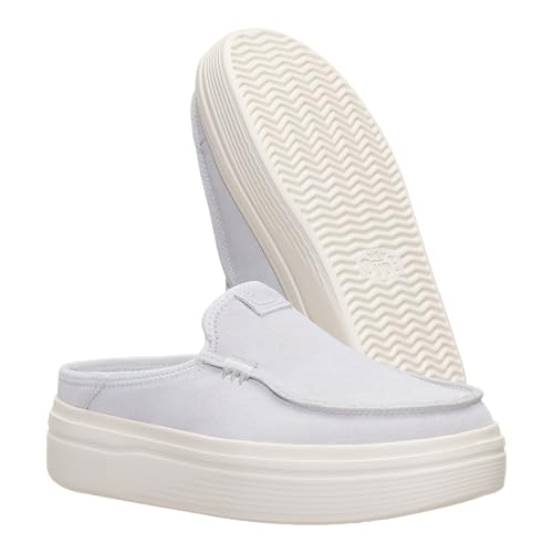 Image of HEYDUDE Women's Austin Lift Platform Mule | Casual Slip-On Shoes | Lightweight, Comfortable, Stylish Everyday Footwear