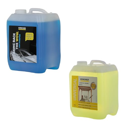 Masterpart 5 L Canister Pressure Washer Detergent, Universal Cleaner & 5 L Canister Pressure Washer Detergent, Car Shampoo Compatible With Karcher Pressure Washers