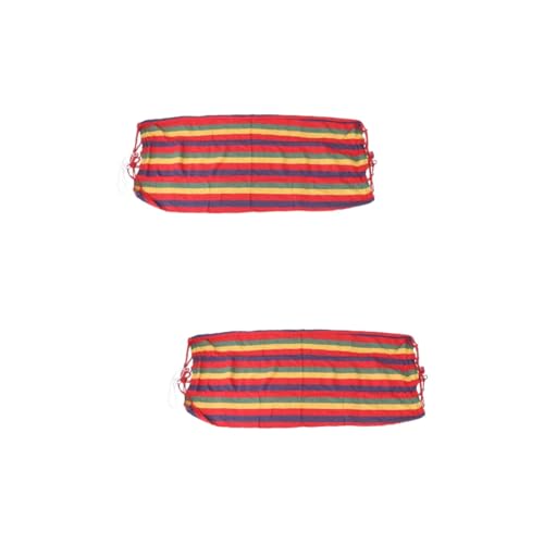 Consejos y comparativas para Comprar Hamaca cuna los más recomendados. 35 Yardwe 2 Piezas Cuna De Bebé Hamaca Columpio Silla Hamaca Al Aire Libre Hamaca Doble Hamaca para Una Sola Saco De Dormir Tipo Hamaca Jardín Balancearse La Cama Rojo Adulto Viajar