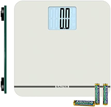 Amazon Basics Body Weight Scale - Auto On/Off Function, Off-White ...