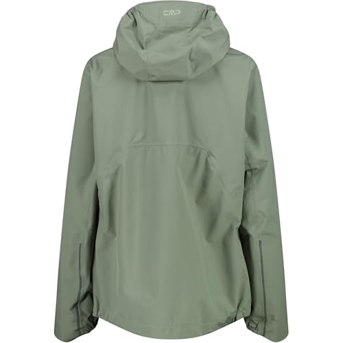 Veste CMP femme FIX à capuche anthracite, coupe technique premium - 2