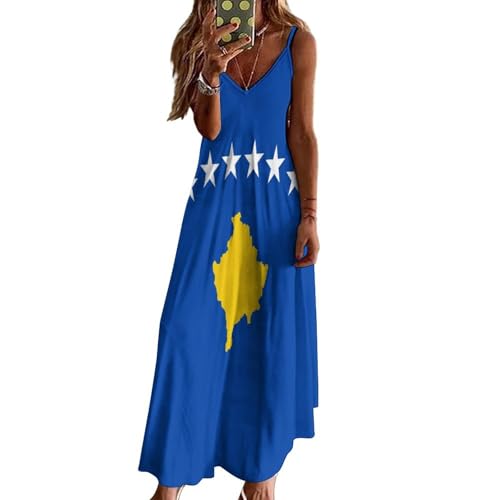 Robe bretelles spaghetti bohème pour plage et été - 6