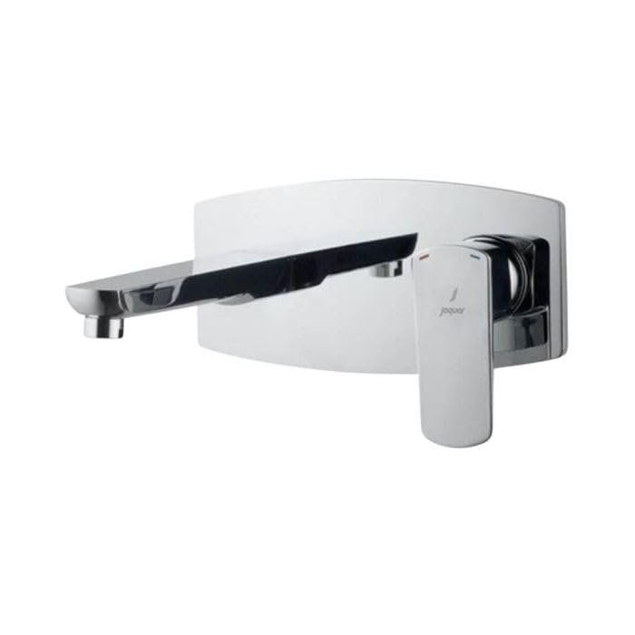 JAQUAR KUBIX Prime Series Wall Mounted HOT and Cold Basin Mixer TAP (Chrome) | Right Hand Side Lever, Brass Body Water Tap/Faucet/Cock for Bathroom/Kitchen Wash Basin | KUP-CHR-35233NKPM