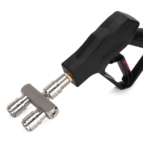 Buse de lave-glace universelle double buse 2 en 1 acier inoxydable - 5