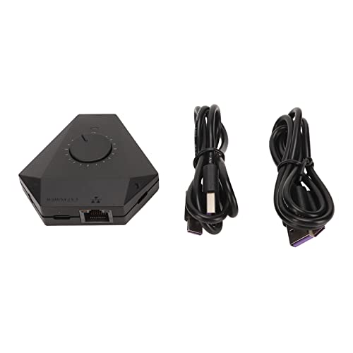 DIXII For Beloader Pro Adaptador a Teclado y Mouse Compatible con PS5 Todos los Juegos, Adaptador USB con múltiples Marco Assist for XIM, ReaSnow, Cronus
