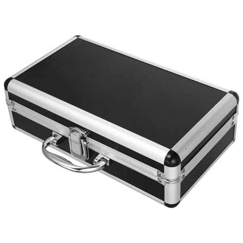 SAFIGLE Aluminium Werkzeugkoffer mit Zahlenschloss Großer Stauraum Multifunktionale Aufbewahrungsbox für Medizin Werkzeuge und Zubehör Tragbar mit Verstärktem Griff für Zuhause und