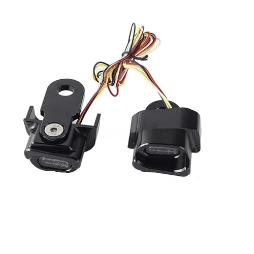 Clignotant arrière à LED ambre et feu de freinage moto pour les road-trips