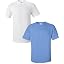 White/Carolina Blue