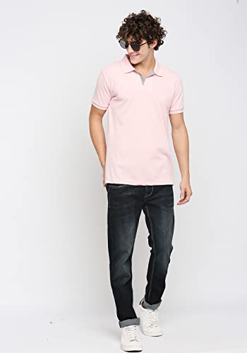 Image of Wear Your Opinion Solid Cotton Rich Polo T Shirt | Collar Tshirts | Half Sleeves | Plain-Regular Fit (Available in Plus Size)