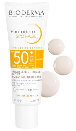 Bio’derma Photoderm Spot Age SPF 50+ Reduces Spots and Wrinkles Antioxidant Boosted Sunscreen, 40ml