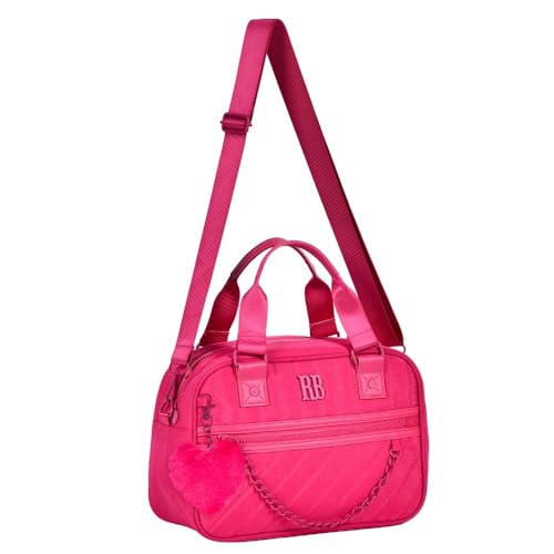 Bolsa Rebecca Bonbon Transversal Baú Corrente (Pink)