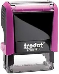 CARIMBO AUTOMÁTICO 4911 (ROSA)