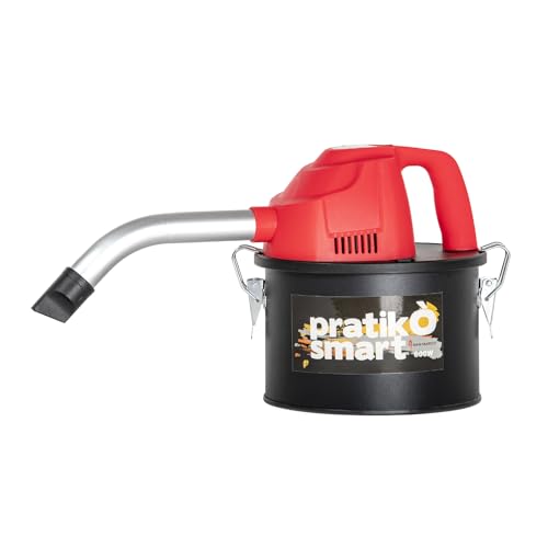 San Marco Aspiracenere portatile aspirapolvere Pratikò Smart 4 lt da 600 W per stufa a pellet