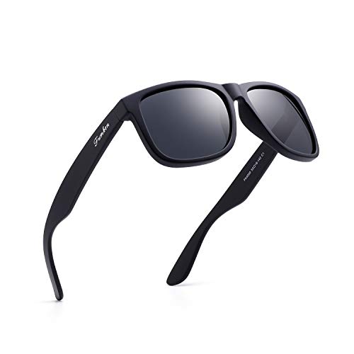 Mens Polarized Sunglasses Black Sunglasses Womens UV Protection Ultra Light