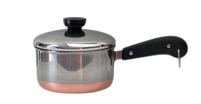 Amazon.com: Vintage Revere 1 Qt. Saucepan Copper Clad With