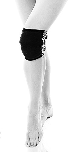 Mighty Grip Pole Dance Full Tacky Knee Climbing Pads (X-Large)