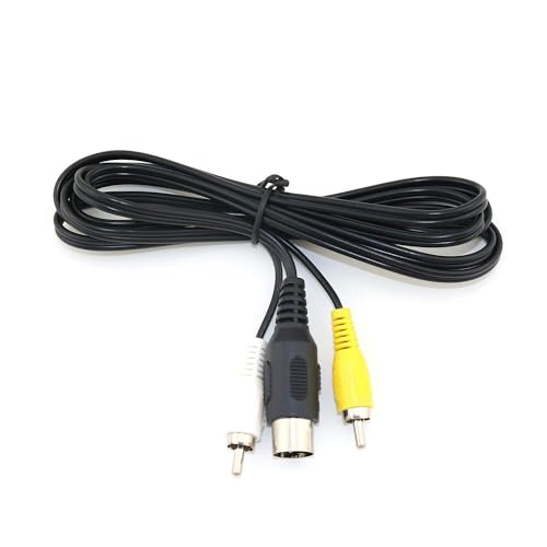 Image of AV Cable Compatible for Genesis 1, 1.8M /5.9 FT Audio Video Composite Cable RCA TV Cord Compatible for Genesis 1
