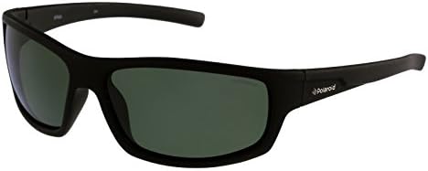 Polaroid Men's P8411 Rectangular, Black Sunglasses image 4